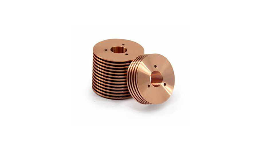 copper cnc parts