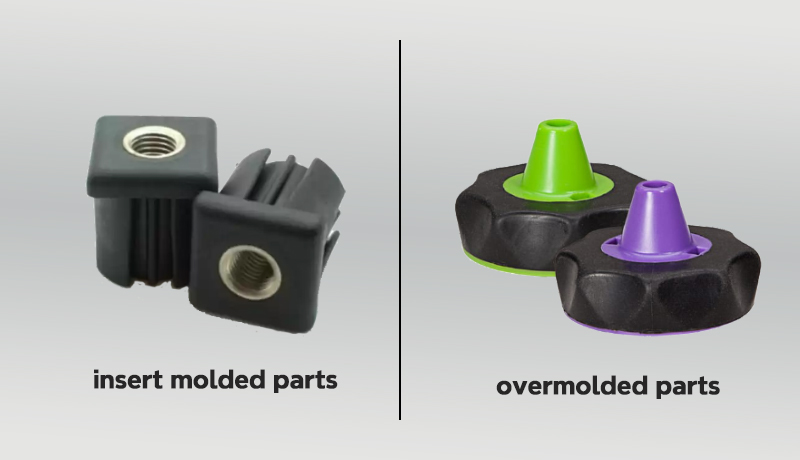 differences between insert molding and overmolding