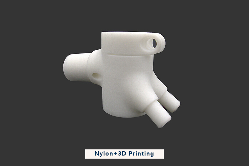 white nylon part